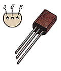 Цоколевка транзисторов серий КТ502, КТ503.