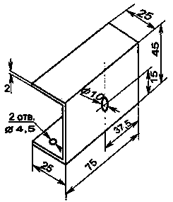  Конструкция радиатора для симистора 